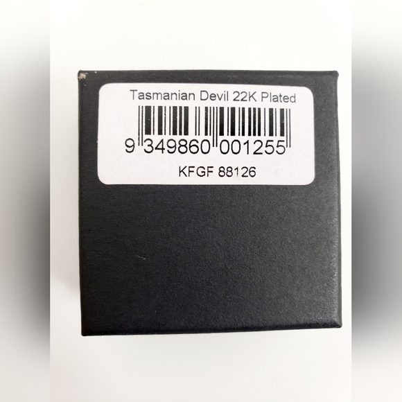 22K Gold Plated Native Animal from Australia - Tasmanian Devil - Picture 4 of 7